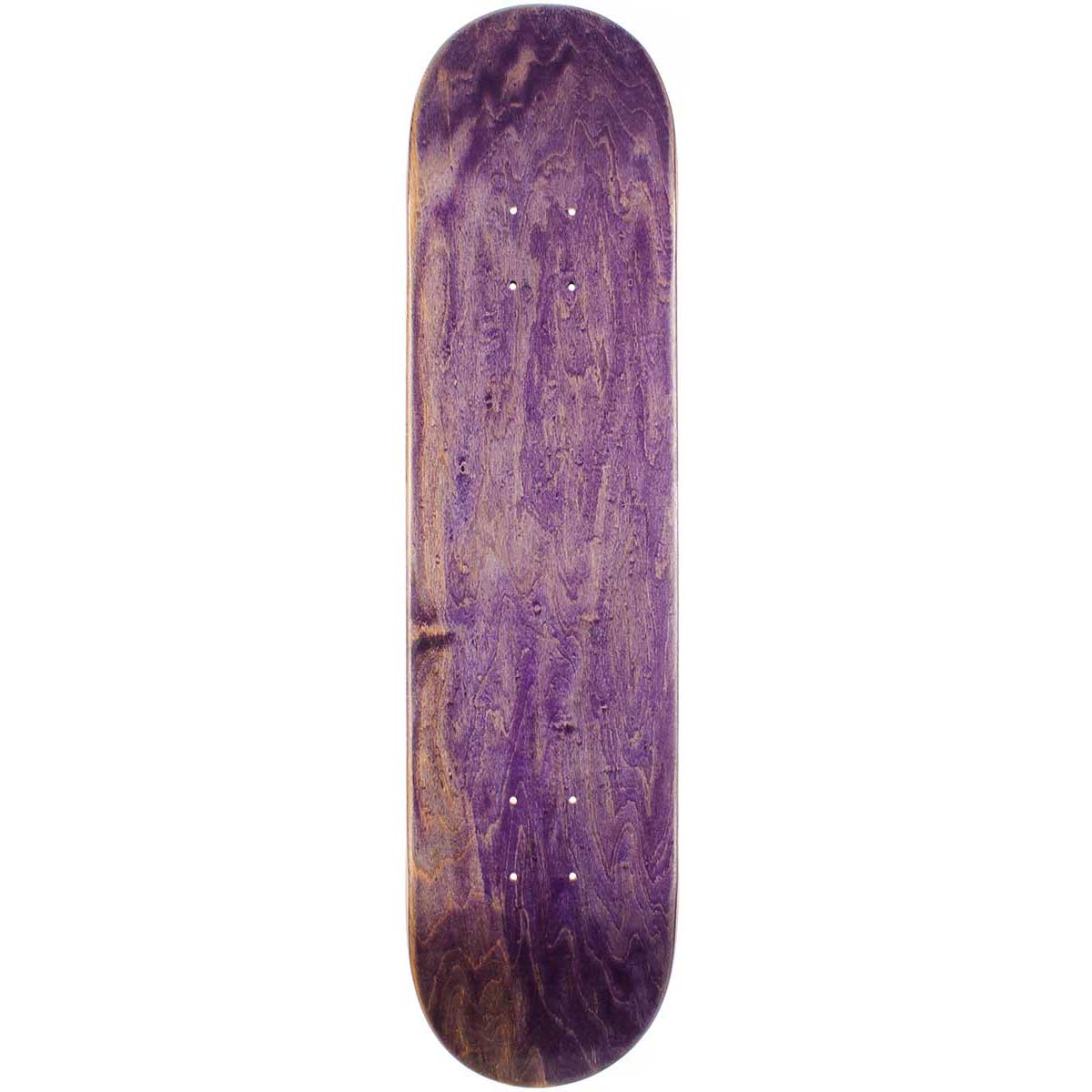 AGLET SKATE デッキ 紫色 グラフィックプリント SoCal Blank Skateboard Deck - Purple Stain 7.5x30.75 | SoCal Skateshop