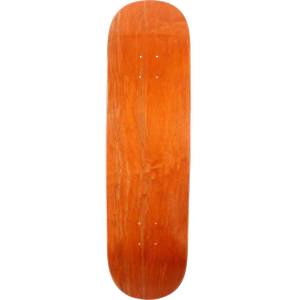 8.5x31.75 SoCal PS-STIX Blank Standard Deck - Orange Stain