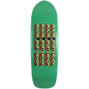 10x33 SoCal Vari-Stripe Shaped Shop Deck -  Green