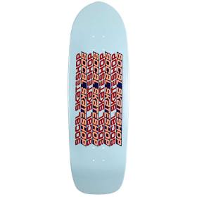 10x33 SoCal Vari-Stripe Shaped Shop Deck -  Blue
