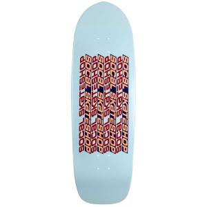 10x33 SoCal Vari-Stripe Shaped Shop Deck -  Blue