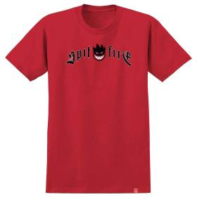 Spitfire Wheels Immortal Fire Youth T-Shirt - Red