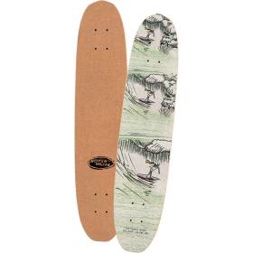 The Heated Wheel Bio Surf Fiber Rider Polarizer Skateboard Deck - 6x27.5