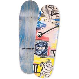 9.25x32 The Heated Wheel Burnout Shaped Deck