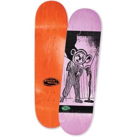 8.25x32 The Heated Wheel Enzo Fazliov Improv Deck - Pink Stain