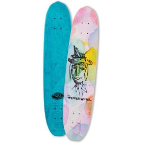 The Heated Wheel Grasshopper Guy Polarizer Skateboard Deck - 6x27.5