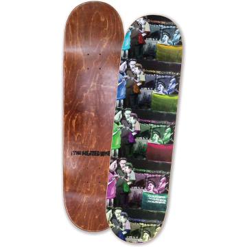 The Heated Wheel Sorry Burt Egg Shaped Skateboard Deck - 9.25x32