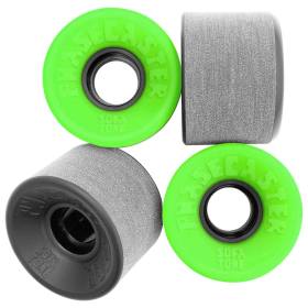 56mm 78a The Heated Wheel Phasecaster Sofa Tone Wheels - Mixed Black/Green
