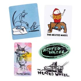 The Heated Wheel Sticker Pack #2