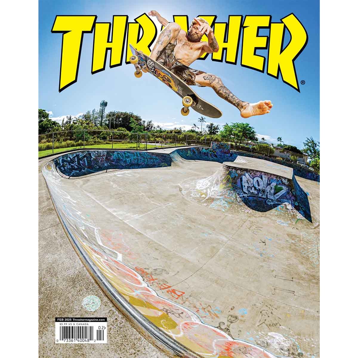 Thrasher Magazine February 2025 Issue SoCal