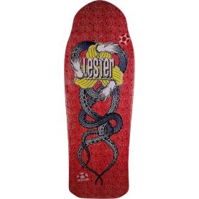 10.5x30.625 Tracker Lester Kasai Twin Dragon Re-issue Deck - Red Stain