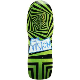 10x29.75 Vision Old School Gator Concave Re-Issue Deck - Green Stain