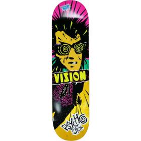 8.5x31.75 Vision Psycho Stick Pop Deck - Yellow Stain