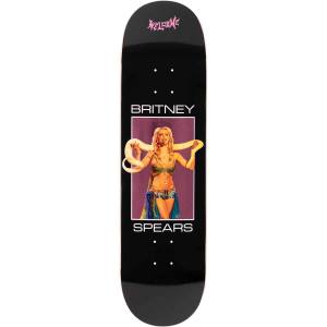 8.5x32.35 Welcome X Britney Spears Snake on Pop Deck - Black/Pink Foil