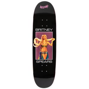 8.8x32.5 Welcome X Britney Spears Snake on Son Of Boline Shaped Deck - Black/Pink Foil