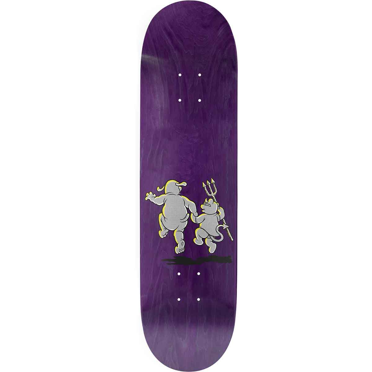 World Industries Steve Rocco III Pop Skateboard Deck - Pink Stain