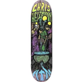 8.125x31.75 ATM Chris Weissmann Ladies Of Fate Deck - Black Stain