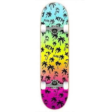 ATM Click Black Rainbow Complete Skateboard - 7.75x31.5 | SoCal
