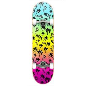 ATM Click Black Rainbow Complete Skateboard - 8x31.75