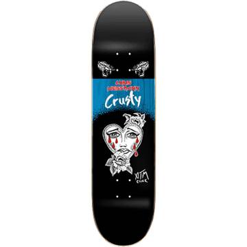 ATM Click Chris Weissmann Heart Skateboard Deck - Blue Stain 8.5