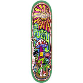 8.25x32 ATM Click Chris Weissmann Shrooms Deck - Green Stain