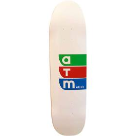 8.25x32 ATM Click RBG Shaped Deck - White