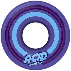 55mm 86a Acid Chemical Co Pod Conical All Terrain Wheels - Dark Blue