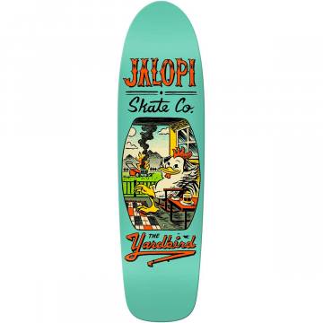Poorhouse Pop Skateboard Deck - Teal Stain 8.5x32.375 | SoCal