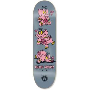 8.75x32.25 Black Label Elijah Akerley Pink Elephant Deck