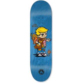 8.5x32.38 Black Label Jake Reuter Bad News Deck - Blue Stain
