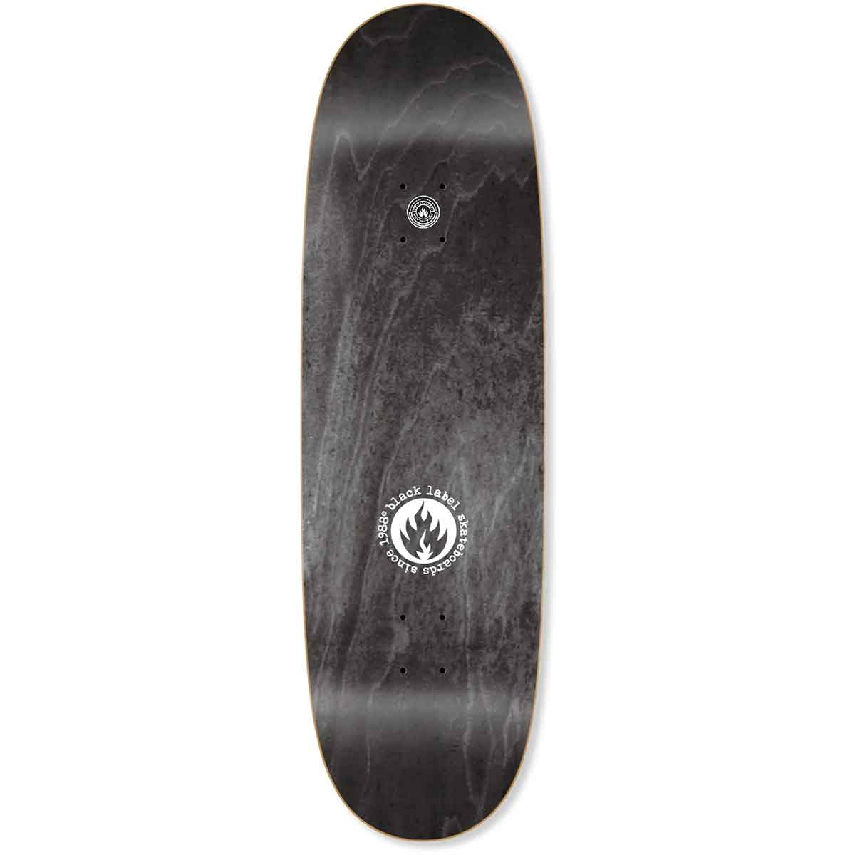 Black Label Jason Adams Truth Egg Shaped Skateboard Deck 9.5x32.2