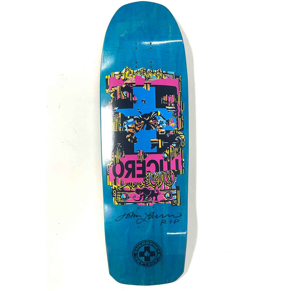Black Label John Lucero Mash Uo Cross Shaped Skateboard Deck