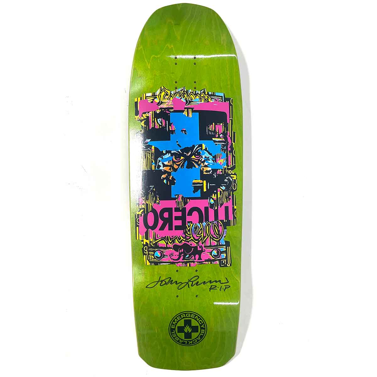 Black Label John Lucero Mash Uo Cross Shaped Skateboard Deck