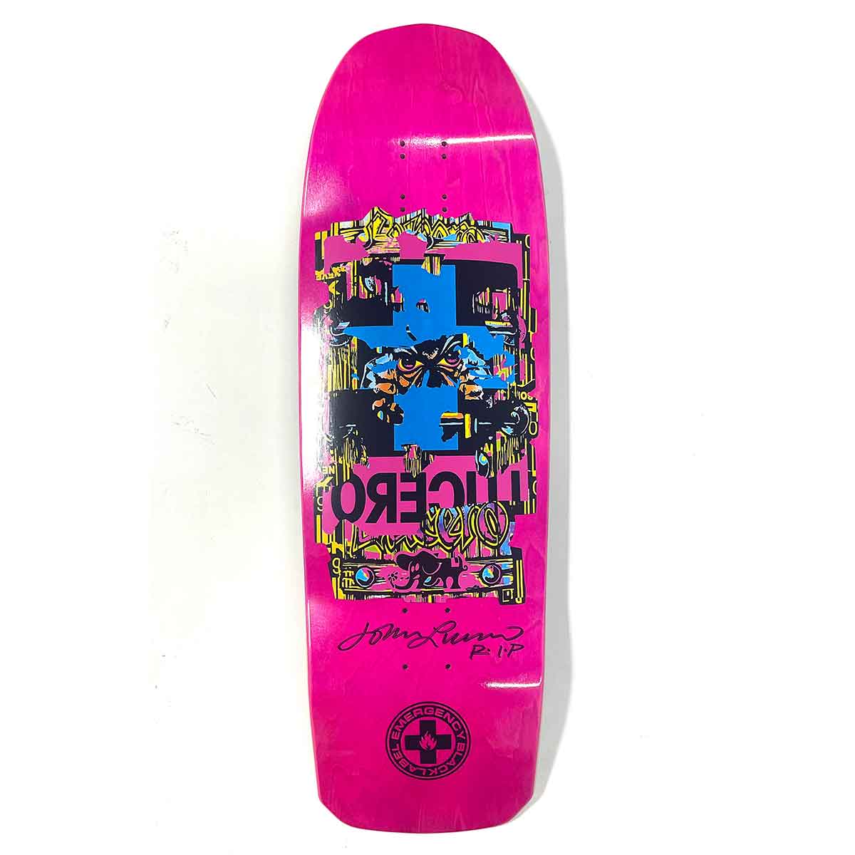 Black Label John Lucero Mash Uo Cross Shaped Skateboard Deck