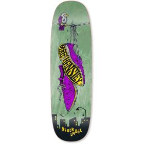 9.5x32.125 Black Label Matt Hensley Wing Tips Tugboat Shaped Deck - Light Green Stain