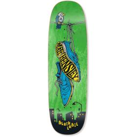 9.5x32.125 Black Label Matt Hensley Wing Tips Tugboat Shaped Deck - Lime Stain