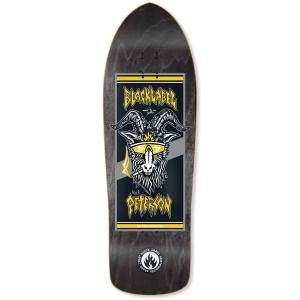 10.25x31.5 Black Label Nick Peterson Burnside Brew Riky Shape Deck - Black Stain