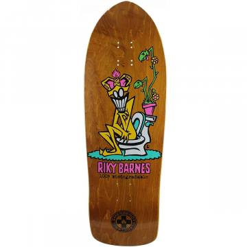 Poorhouse Pop Skateboard Deck - Black Stain 8.5x32.375 | SoCal
