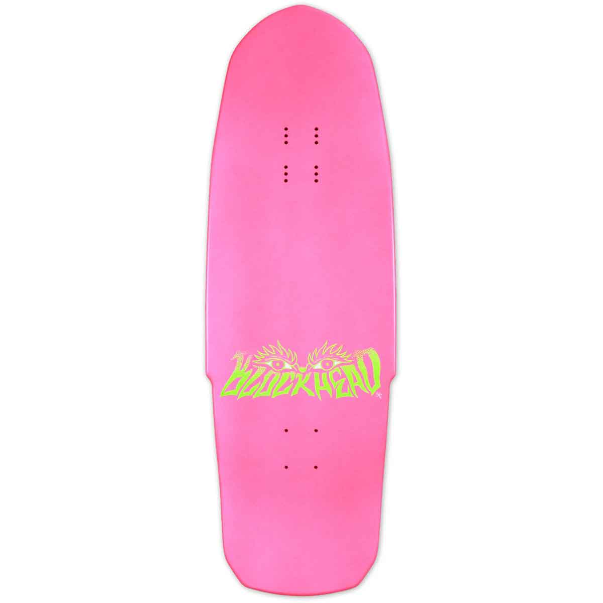 Blockhead Chris Lambert Wolf Pup Shaped Skateboard Deck - Pink