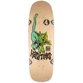 9.625x32.125 Blockhead Hard Times 4 Re-Issue Rider Deck - Natural/Multi-Color V2