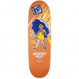 9.125x32.25 Blockhead Jeremy Wray Splatter 1993 Modern Deck - Orange