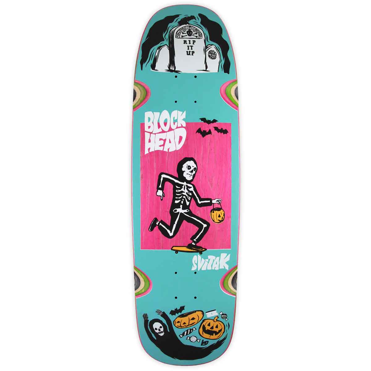 Blockhead Kristian Svitak Modern Shaped Skateboard Deck - Magenta