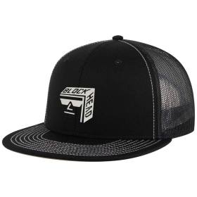 Blockhead 84 Mesh Trucker Hat - Black/Black