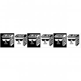 Blockhead 84 Cubed Sticker - XL 1.5" x 8.5"