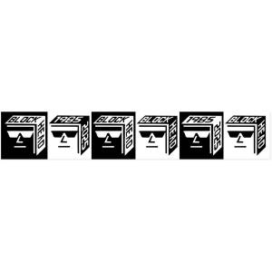 Blockhead 84 Cubed Sticker - XL 1.5" x 8.5"