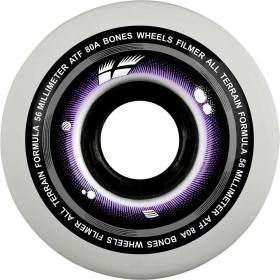 56mm 80a Bones ATF Filmers Wheels - White