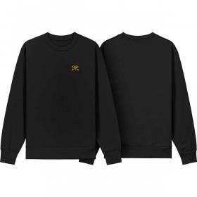 Bones Wheela Vato Noir Crew Sweatshirt - Black