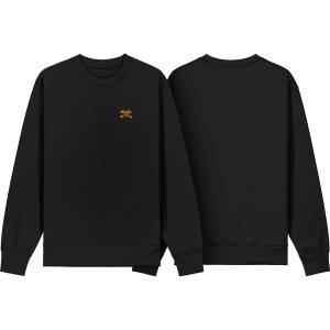 Bones Wheela Vato Noir Crew Sweatshirt - Black