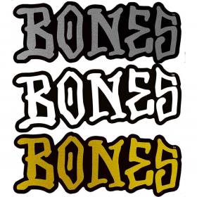 Bones Wheels Logo Sticker Pack - 4"