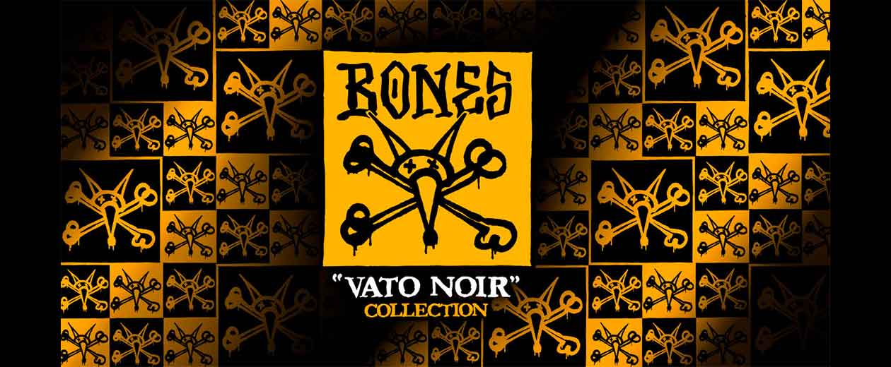 Bones Wheels Vato noir Collection